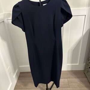 Calvin Klein Midnight Blue Midi Dress